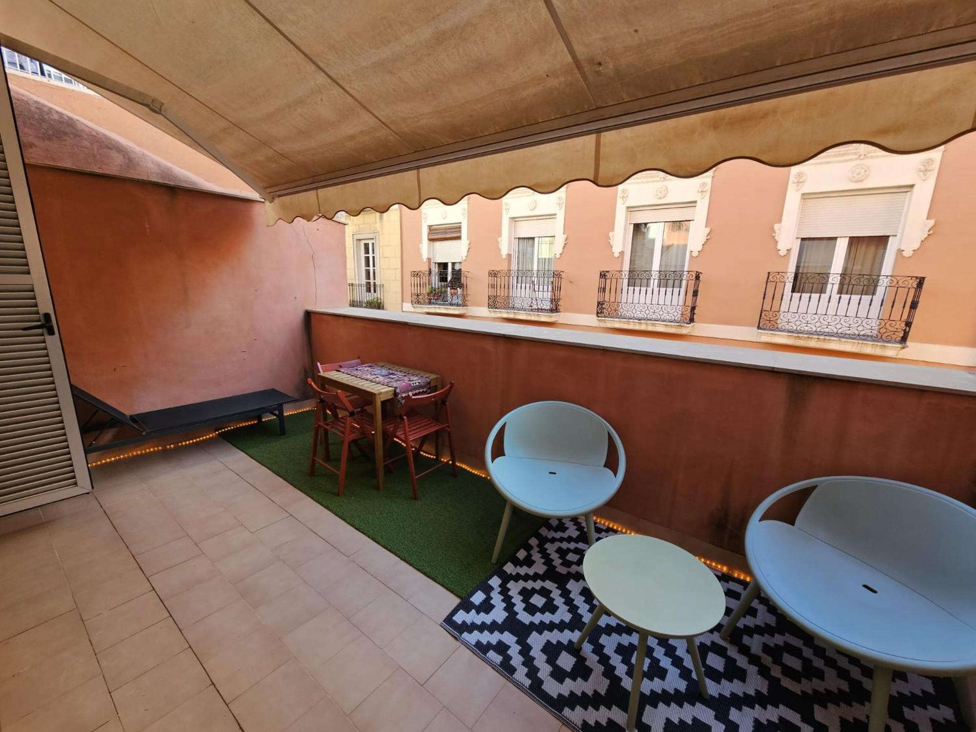 Big Terrace In Private Loft On San Francisco Street Alicante