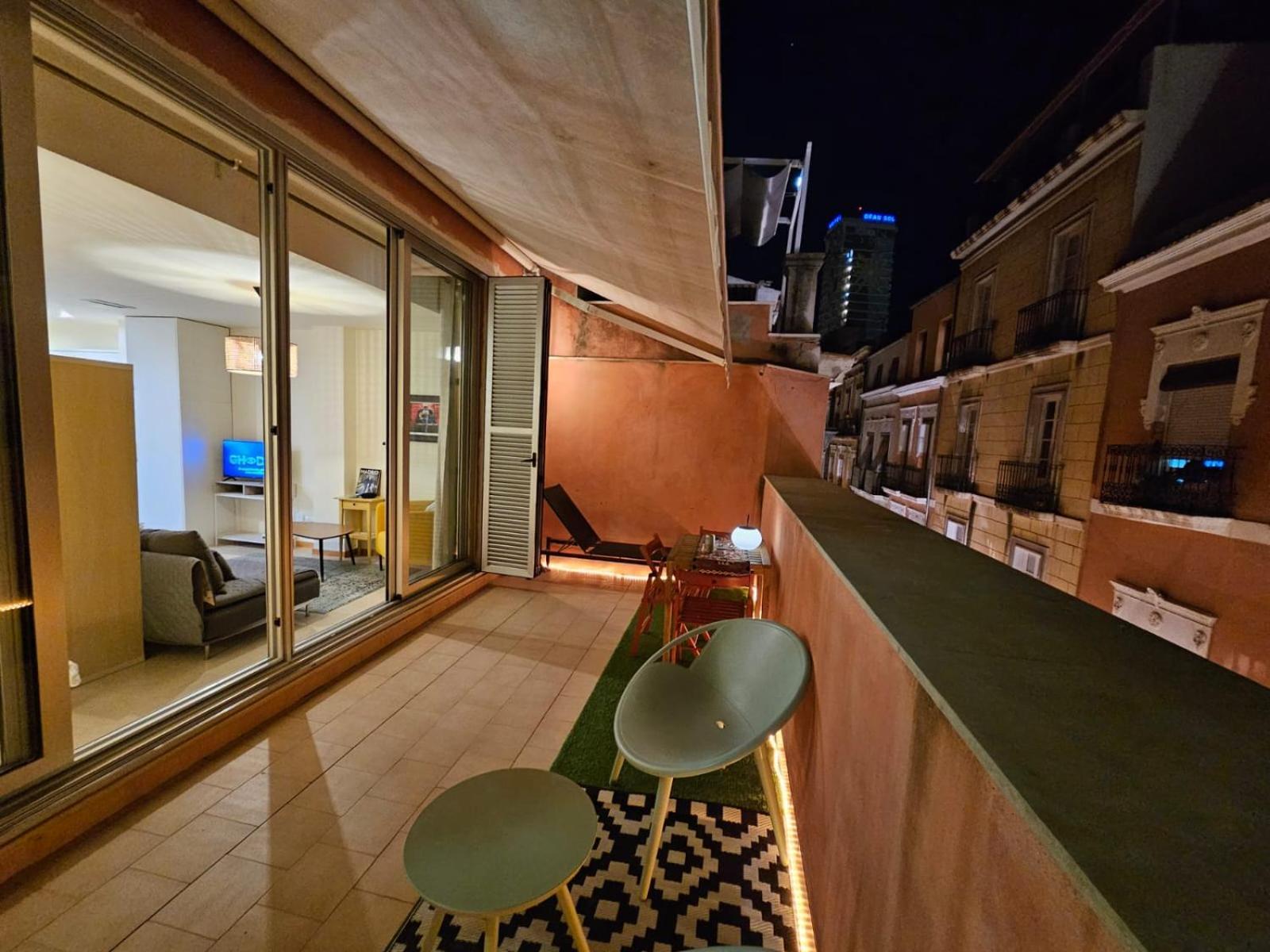 Big Terrace In Private Loft On San Francisco Street Alicante